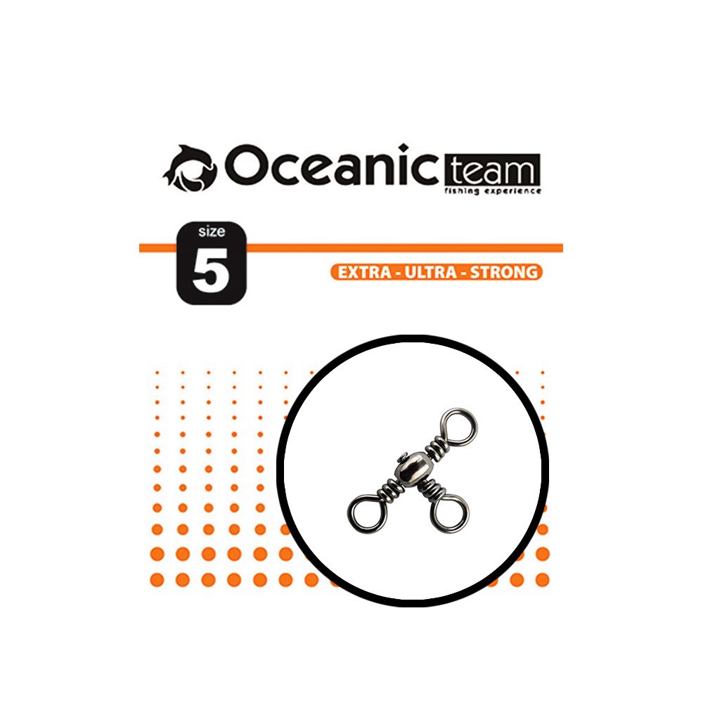 Oceanic Team Στριφτάρι Σταυρός Crossline Barrel Swivel
