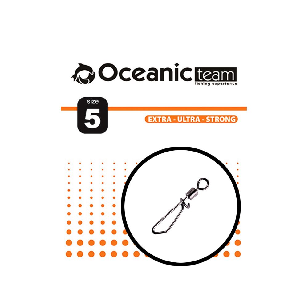 Oceanic Team Στριφτάρι Παραμάνα Rolling T-Shape Snap
