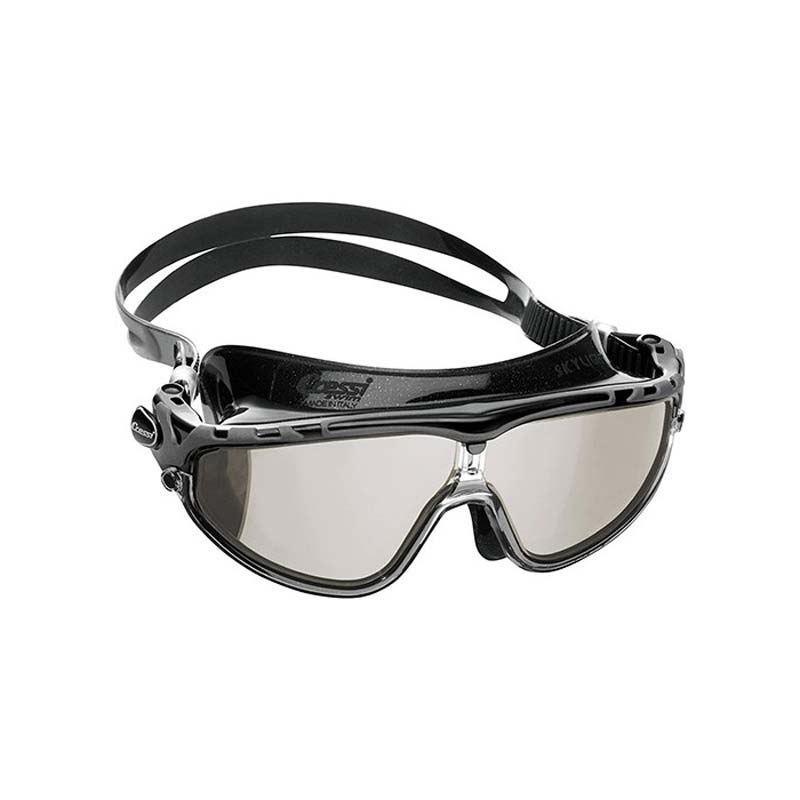 Cressi Skylight Swim Goggles Black/Frame Grey Mirrored Lens - Γυαλιά Κολύμβησης