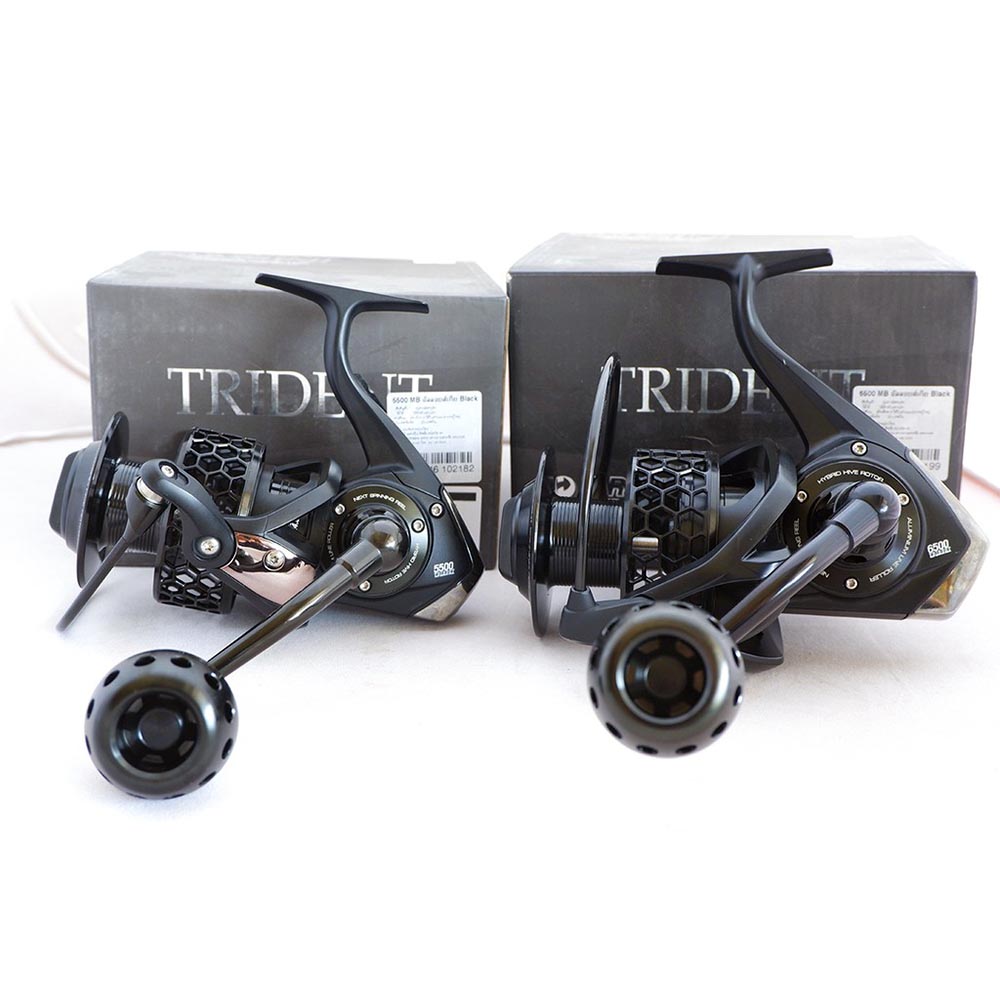 NEXT TRIDENT Heavy Duty Spinning Reel - Stainless Gear