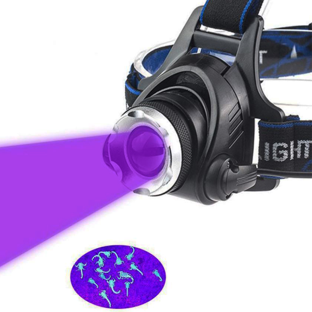 Oceanic Team Φακός Κεφαλής XPUV Επαναφορτιζόμενος Με UV Light (395nm)