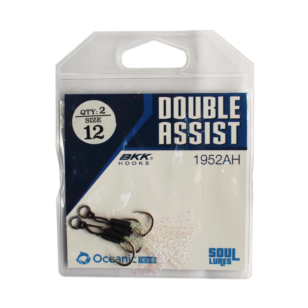 Oceanic Team Micro Jigging Double Assist Hook 1952AH Pro Pack (Small)