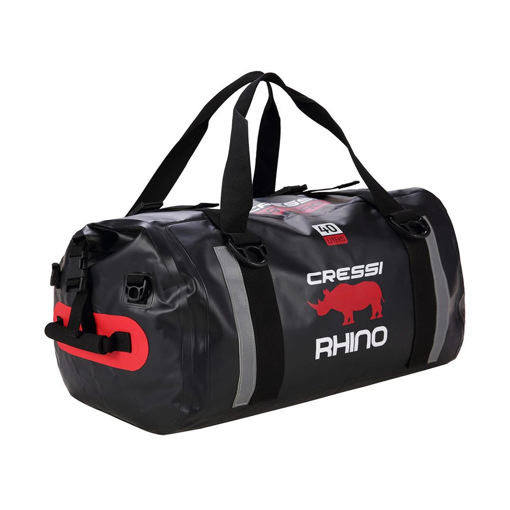 Cressi Rhino Dry Bag Black / Red 60lt - Σακίδιο Μεταφοράς