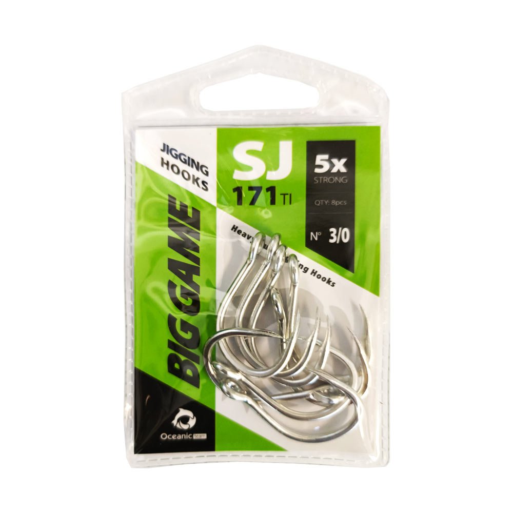 Oceanic Team Big Game Jigging Hooks SJ171 TI