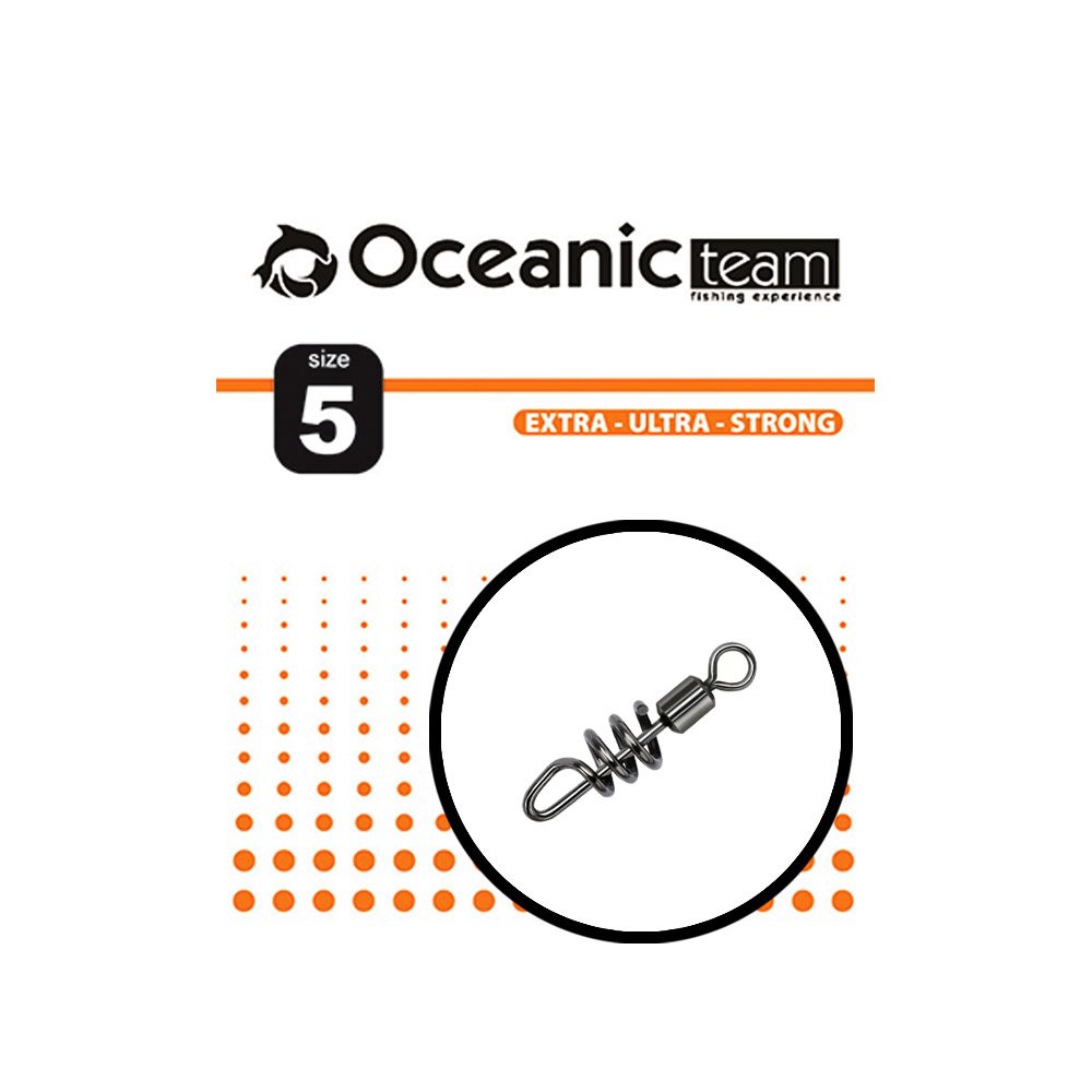 Oceanic Team Στριφτάρι Παραμάνα Screw Rolling Swivel